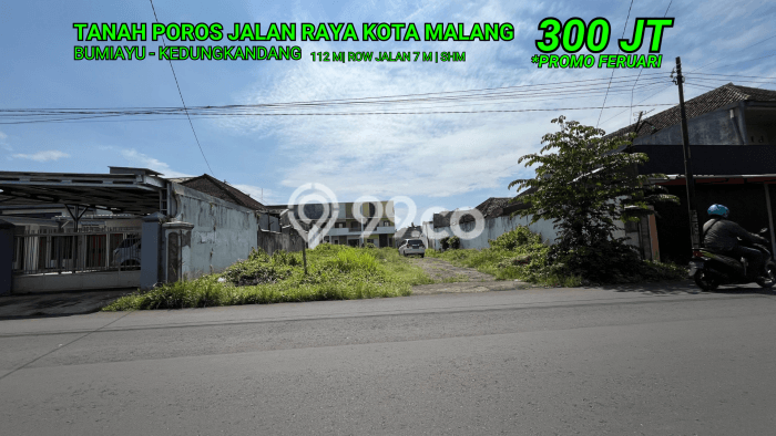 Tanah Kosong Dijual di Malang dengan Area 60m2 Tanah Kosong Dijual di Malang dengan Area 60m2