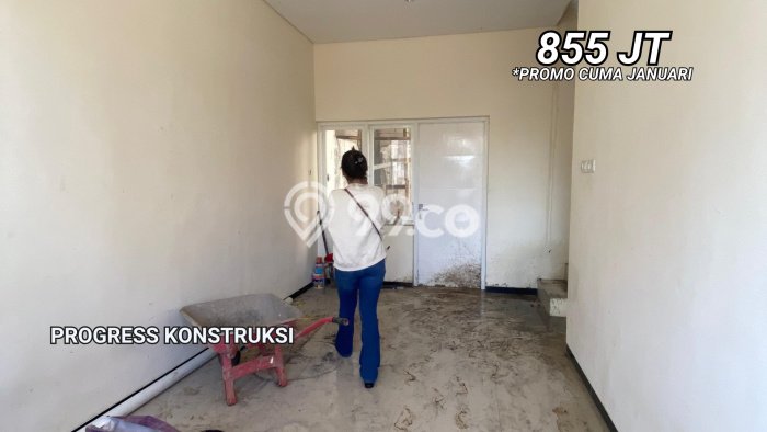 Vila Tenang di Junrejo, Luas 68m2m², View Menarik sekitar Vila Tenang di Junrejo, Luas 68m2m², View Menarik sekitar