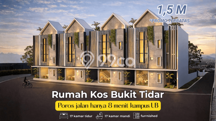 Untuk Dijual Kost di Lowokwaru, Malang, 17 KT, 17 KM, Luas 256m2 Untuk Dijual Kost di Lowokwaru, Malang, 17 KT, 17 KM, Luas 256m2