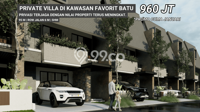 LOKASI STRATEGIS! Vila Kawasan , Ukuran 90m2m², Pemandangan Indah sekitar LOKASI STRATEGIS! Vila Kawasan , Ukuran 90m2m², Pemandangan Indah sekitar