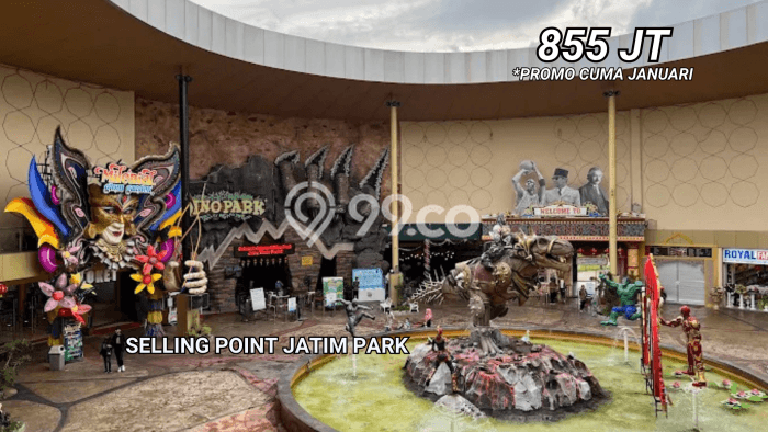 Vila Tenang di Junrejo, Luas 68m2m², View Menarik sekitar Vila Tenang di Junrejo, Luas 68m2m², View Menarik sekitar