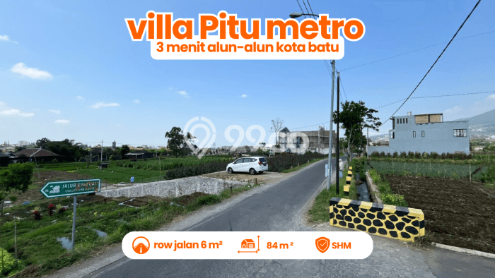 Rumah Modern Minimalis 3 KT Siap Huni di Batu Rumah Modern Minimalis 3 KT Siap Huni di Batu
