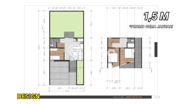 Bisnis Menjanjikan! Vila Kawasan , Ukuran 81m2m², Akses ke Pusat Kota Bisnis Menjanjikan! Vila Kawasan , Ukuran 81m2m², Akses ke Pusat Kota