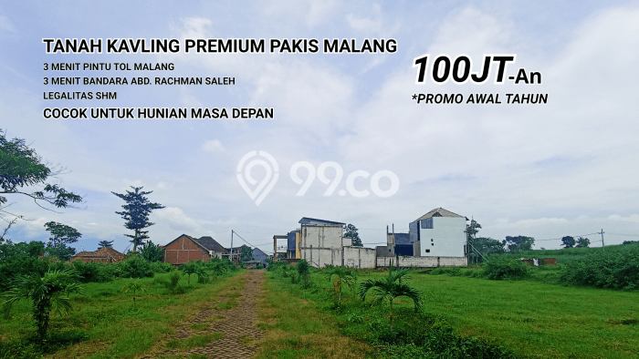 Tanah di Pakis, Malang Luas 75m2 Dijual Segera Tanah di Pakis, Malang Luas 75m2 Dijual Segera