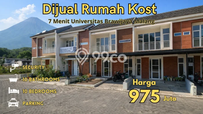 Rumah Strategis Minimalis Lb 150m2 di Lowokwaru, Malang Rumah Strategis Minimalis Lb 150m2 di Lowokwaru, Malang