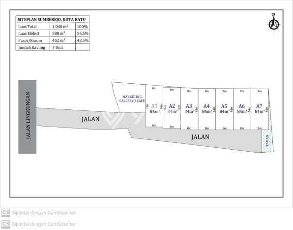 Rumah Luas Tanah 84m2m² di Batu, Batu - Lokasi Strategis Rumah Luas Tanah 84m2m² di Batu, Batu - Lokasi Strategis