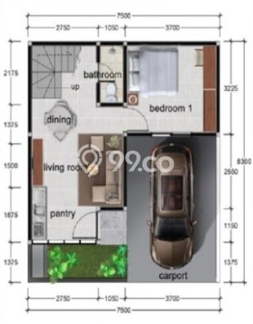 Rumah Minimalis 3 KT LT 71m2 di Citraland Rumah Minimalis 3 KT LT 71m2 di Citraland