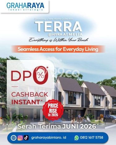 Rumah Minimalis 3 Kamar LT 72m2 di Graha Raya Rumah Minimalis 3 Kamar LT 72m2 di Graha Raya