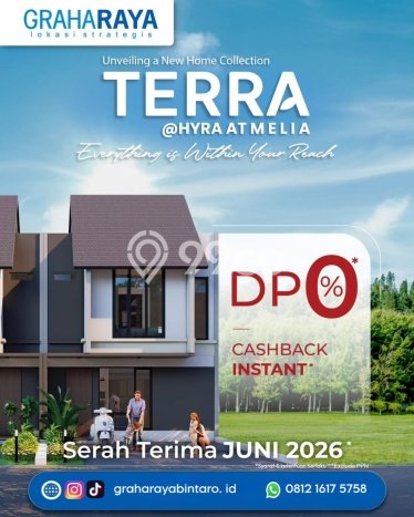 Rumah Minimalis 3 Kamar LT 72m2 di Graha Raya Rumah Minimalis 3 Kamar LT 72m2 di Graha Raya