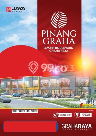 Untuk Dijual! Ruko di Graha Raya Tangerang LT 50m2 / LB 77m2 Kawasan Bisnis Untuk Dijual! Ruko di Graha Raya Tangerang LT 50m2 / LB 77m2 Kawasan Bisnis
