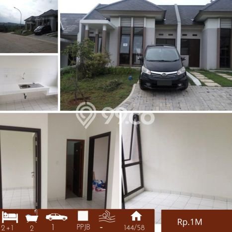 Rumah Minimalis 2 KT di Sentul City Bogor Unfurnished Rumah Minimalis 2 KT di Sentul City Bogor Unfurnished