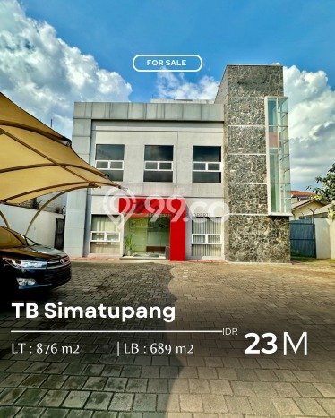 AREA TERSIBUK! Kantor di TB Simatupang, Luas 689m2m², Potensi Tinggi AREA TERSIBUK! Kantor di TB Simatupang, Luas 689m2m², Potensi Tinggi