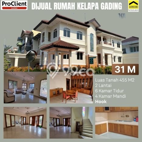 Siap Huni Rumah Mewah 6 Kamar di Kelapa Gading Dekat ke Mana Saja Siap Huni Rumah Mewah 6 Kamar di Kelapa Gading Dekat ke Mana Saja