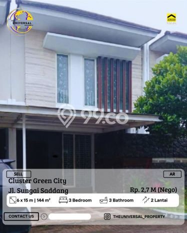 Ready to Use! Luxury House LT 90m2 Desain Modern di Bara-Baraya Ready to Use! Luxury House LT 90m2 Desain Modern di Bara-Baraya