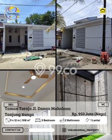 Rumah Minimalis 3 KT di Tanjung Merdeka Makassar Unfurnished Rumah Minimalis 3 KT di Tanjung Merdeka Makassar Unfurnished