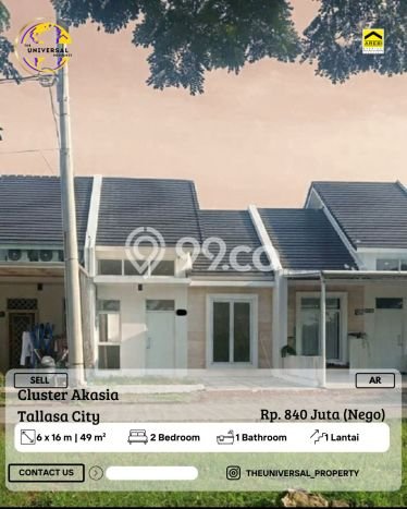 Rumah Luas Asri 2 KT Siap Pakai di Bira Makassar Rumah Luas Asri 2 KT Siap Pakai di Bira Makassar