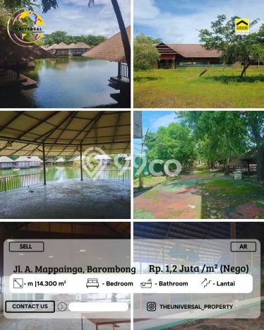 Tanah Dijual di Makassar Seluas 14300m2 Strategis Tanah Dijual di Makassar Seluas 14300m2 Strategis