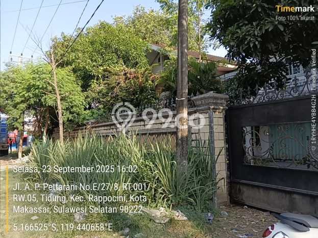 Rumah Luas Tanah 1200m² di Tidung, Makassar - Lokasi Strategis Rumah Luas Tanah 1200m² di Tidung, Makassar - Lokasi Strategis
