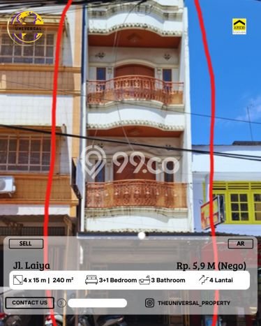 Ruko Bagus Dijual LB 240m2 Lokasi Strategis Makassar Area Cocok untuk Bisnis Ruko Bagus Dijual LB 240m2 Lokasi Strategis Makassar Area Cocok untuk Bisnis