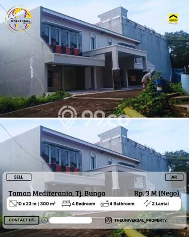 Hunian Mewah LB 300m2 Siap Huni Desain Elegan di Tanjung Merdeka, Makassar Hunian Mewah LB 300m2 Siap Huni Desain Elegan di Tanjung Merdeka, Makassar
