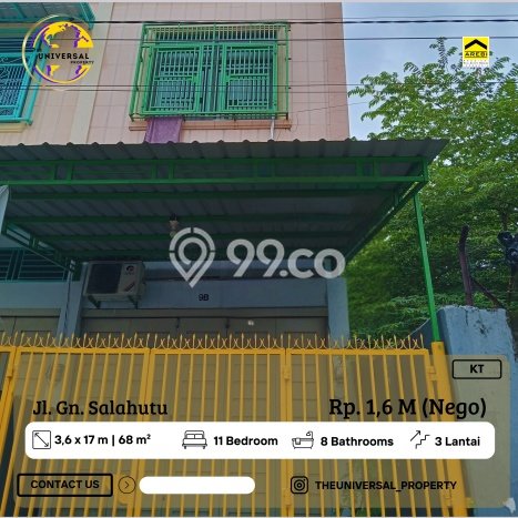LOKASI PREMIUM! Ruko Kawasan Lariang Bangi, Luas 68m², Mainroad, Kawasan Bisnis LOKASI PREMIUM! Ruko Kawasan Lariang Bangi, Luas 68m², Mainroad, Kawasan Bisnis