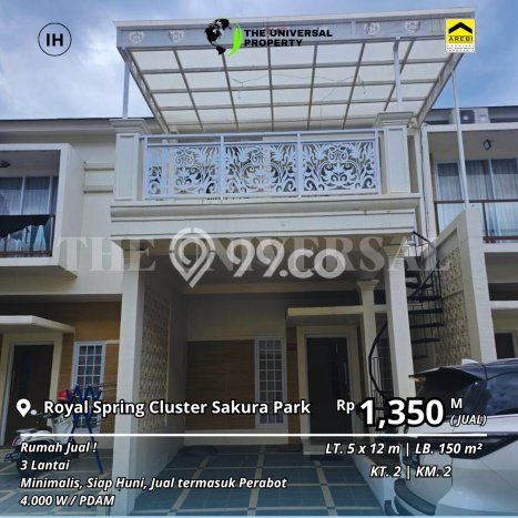 Rumah Area Strategis kawasan Somba Opu, Gowa, Luas 60m² LB 150m² Rumah Area Strategis kawasan Somba Opu, Gowa, Luas 60m² LB 150m²