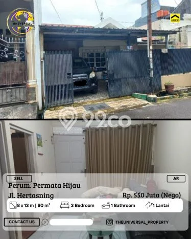 For Sale Hunian Rumah Nyaman 3 Kamar di Karampuang, Makassar For Sale Hunian Rumah Nyaman 3 Kamar di Karampuang, Makassar