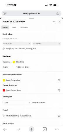 Tanah Kavling Dijual di Ungasan, Badung dengan Luas Tanah 500m2 Tanah Kavling Dijual di Ungasan, Badung dengan Luas Tanah 500m2