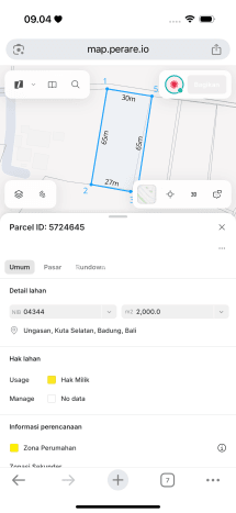 Jual Tanah Kawasan Ungasan, Luas 2000m², Lingkungan Nyaman, Kontur Rata Jual Tanah Kawasan Ungasan, Luas 2000m², Lingkungan Nyaman, Kontur Rata