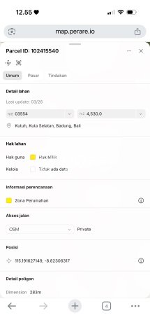 Tanah Investasi Dijual di Badung Punya Luas 2000m2 Tanah Investasi Dijual di Badung Punya Luas 2000m2