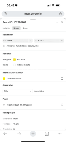 Tanah Strategis di , Luas 1210m2m², Ideal untuk Investasi Tanah Strategis di , Luas 1210m2m², Ideal untuk Investasi