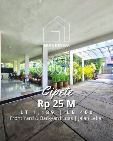 Rumah Elit LB 400m2 Siap Huni Desain Elegan di Cipete, Jakarta Selatan Rumah Elit LB 400m2 Siap Huni Desain Elegan di Cipete, Jakarta Selatan