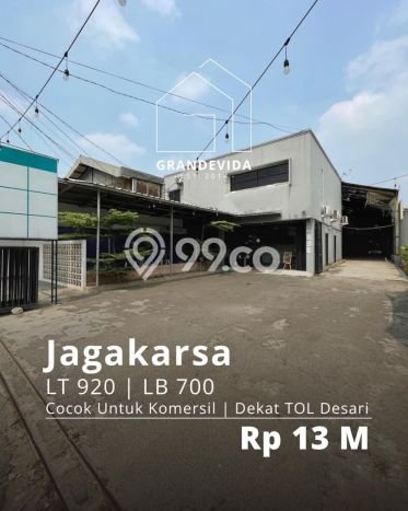 Komersial Area Strategis di Jagakarsa, Luas 700m2m², Mainroad Komersial Area Strategis di Jagakarsa, Luas 700m2m², Mainroad