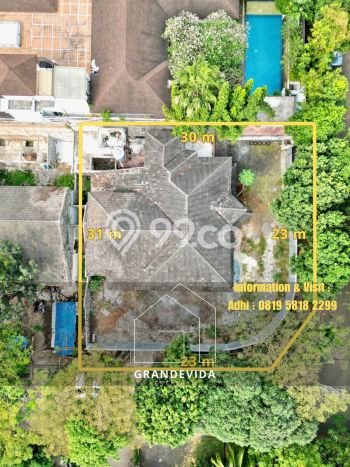 Tanah Komersial Kawasan Kebayoran Baru, Luas 852m2m², Pinggir Jalan Tanah Komersial Kawasan Kebayoran Baru, Luas 852m2m², Pinggir Jalan