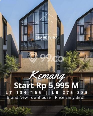 Ready to Use! Premium House LT 134m2 Desain Elegan di Kemang Ready to Use! Premium House LT 134m2 Desain Elegan di Kemang