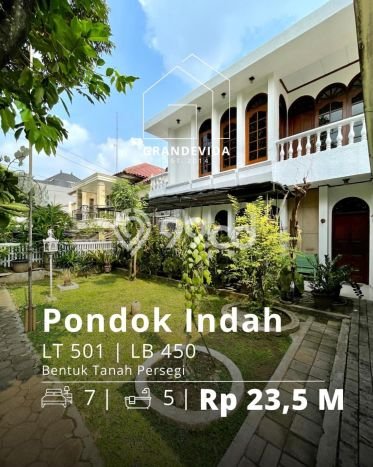 Rumah Luxury Modern Tanpa Renovasi di Pondok Indah Jakarta Selatan Rumah Luxury Modern Tanpa Renovasi di Pondok Indah Jakarta Selatan
