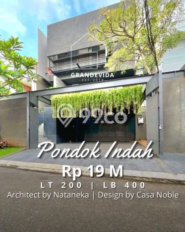 Ready to Use! Luxury House LT 200m2 Desain Modern di Pondok Indah Ready to Use! Luxury House LT 200m2 Desain Modern di Pondok Indah