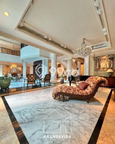 Rumah Mewah LB 2700m2 Siap Huni Desain Elegan di Pondok Indah, Jakarta Selatan Rumah Mewah LB 2700m2 Siap Huni Desain Elegan di Pondok Indah, Jakarta Selatan