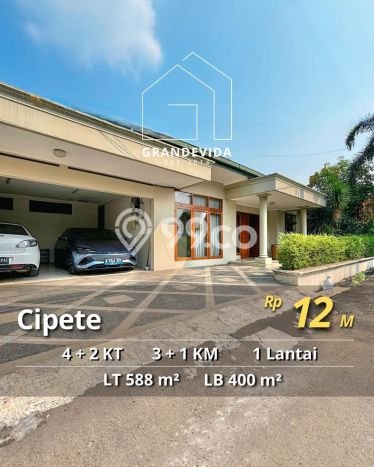 Dijual Rumah Luas Megah Dengan View Cantik di Cipete, Jakarta Selatan Dijual Rumah Luas Megah Dengan View Cantik di Cipete, Jakarta Selatan