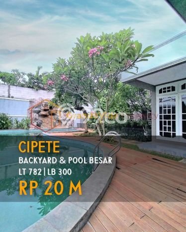 For Sale! Premium House LT 782m2 Desain Elegan di Cipete For Sale! Premium House LT 782m2 Desain Elegan di Cipete