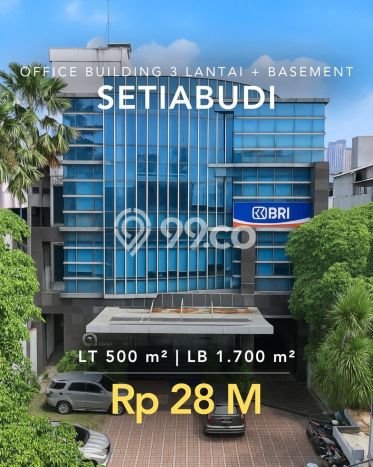Dijual! Kantor di Kuningan Jakarta Selatan LT 508m2 / LB 1700m2 Kawasan Bisnis Dijual! Kantor di Kuningan Jakarta Selatan LT 508m2 / LB 1700m2 Kawasan Bisnis