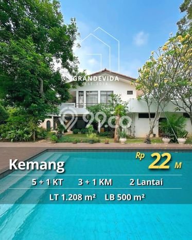 Jual Rumah Luas Megah Dengan View Eksklusif di Kemang, Jakarta Selatan Jual Rumah Luas Megah Dengan View Eksklusif di Kemang, Jakarta Selatan
