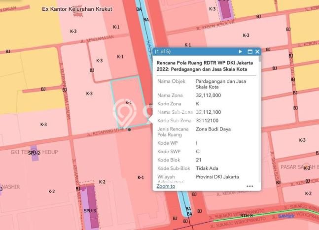 Tanah untuk Disewa di Jakarta Pusat Luas 3593m2 Tanah untuk Disewa di Jakarta Pusat Luas 3593m2