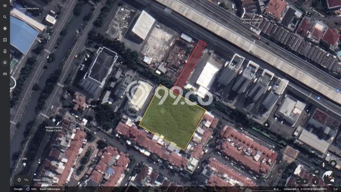 Tanah untuk Dijual di Kelapa Gading Jakarta Utara Luas 4629m2 Tanah untuk Dijual di Kelapa Gading Jakarta Utara Luas 4629m2