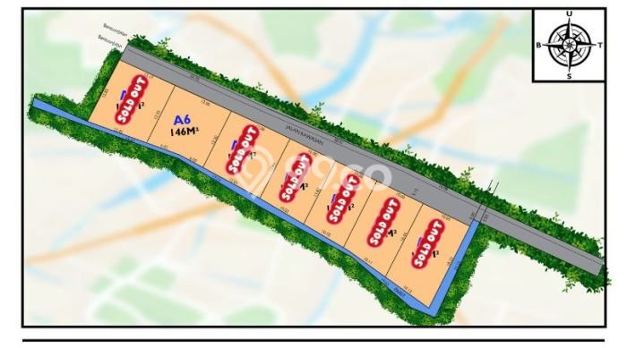Kavling Tanah Dijual di Ngaglik, Sleman, Luas 146m2 Area Strategis Kavling Tanah Dijual di Ngaglik, Sleman, Luas 146m2 Area Strategis
