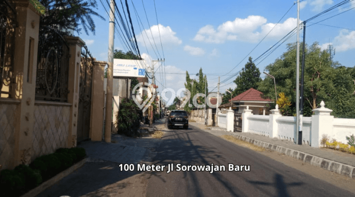 Kavling Tanah Dijual di Mergangsan, Yogyakarta, Luas 216m2 Area Strategis Kavling Tanah Dijual di Mergangsan, Yogyakarta, Luas 216m2 Area Strategis