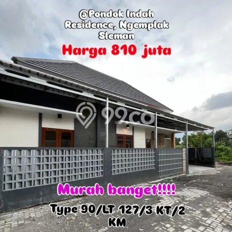 Rumah Strategis Modern Lb 90m2 di Ngemplak, Sleman Rumah Strategis Modern Lb 90m2 di Ngemplak, Sleman