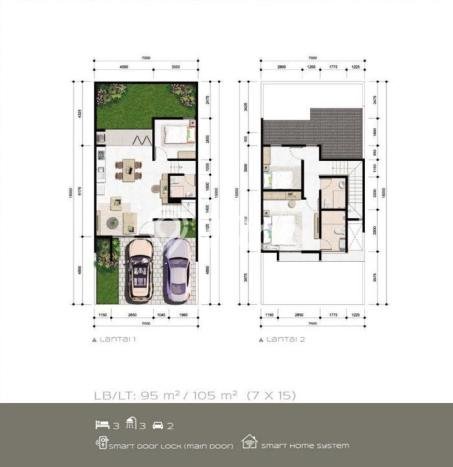 For Sale Rumah 3 Kamar Lokasi Strategis Bagus dan Strategis di Cisauk For Sale Rumah 3 Kamar Lokasi Strategis Bagus dan Strategis di Cisauk