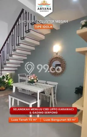 Rumah Strategis Minimalis Lb 72m2 di Curug, Tangerang Rumah Strategis Minimalis Lb 72m2 di Curug, Tangerang