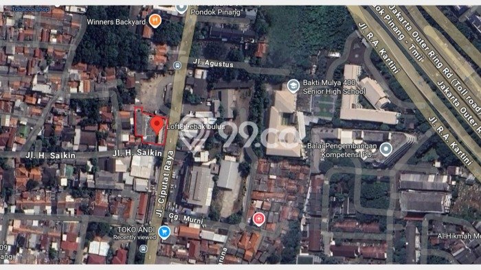 Ruko Disewa di Jakarta Selatan dengan LB 270m2 Area Komersial Ramai Ruko Disewa di Jakarta Selatan dengan LB 270m2 Area Komersial Ramai